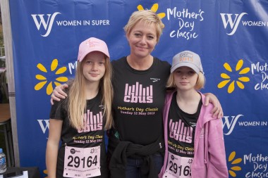 Louise Davidson with Lily and Rosie - mothers sday classic