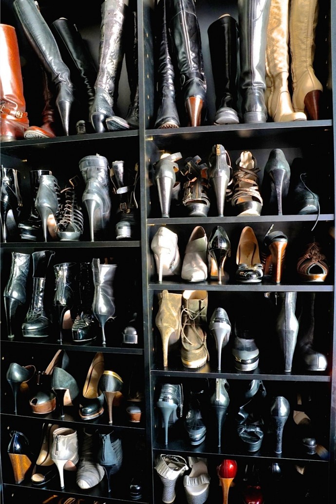 The shoe collection of Di Gillett on www.engagingwomen.com.au