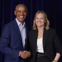 Engaging Women Director Martine Harte meets Barack Obama